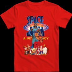 Createyou SPACE JAM LEBRON JAMES - Gyermek - Piros - S