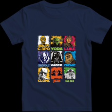 Createyou Star Wars 2 - Gyermek - Sötétkék - XS