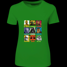 Createyou Star Wars 2 - Női - Zöld - S női póló