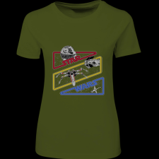 Createyou Star Wars 4 - Női - Sötétzöld - S női póló