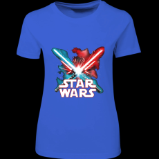 Createyou Star Wars 5 - Női - Királykék - 2XL