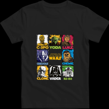 Createyou Star Wars - Férfi - Fekete - 3XL férfi póló