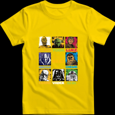 Createyou Star Wars - Férfi - Sárga - L férfi póló