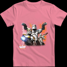 Createyou Star Wars Klón háborúk - Férfi - Pink - 3XL