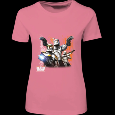 Createyou Star Wars Klón háborúk - Női - Pink - 2XL