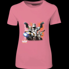 Createyou Star Wars Klón háborúk - Női - Pink - L női póló