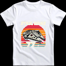 Createyou Star Wars Millennium Falcon '77 - Férfi - Fehér - 2XL