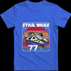 Createyou Star Wars Millennium Falcon '77 - Férfi - Királykék - L