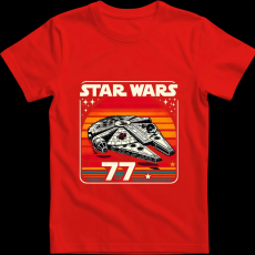 Createyou Star Wars Millennium Falcon '77 - Gyermek - Piros - L