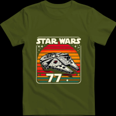 Createyou Star Wars Millennium Falcon '77 - Gyermek - Sötétzöld - S