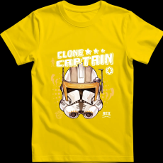 Createyou Star Wars Rex klón kapitány 2 - Gyermek - Sárga - XS