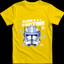 Createyou Star Wars Rex klón kapitány - Férfi - Sárga - 2XL férfi póló