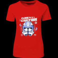 Createyou Star Wars Rex klón kapitány - Női - Piros - M