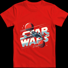 Createyou Star Wars X-Wing 2 - Férfi - Piros - XL