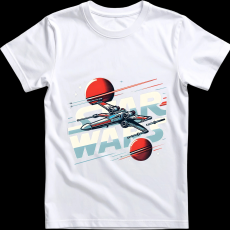 Createyou Star Wars X-Wing 2 - Gyermek - Fehér - M
