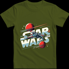 Createyou Star Wars X-Wing 2 - Gyermek - Sötétzöld - XS