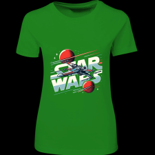 Createyou Star Wars X-Wing 2 - Női - Zöld - 2XL női póló