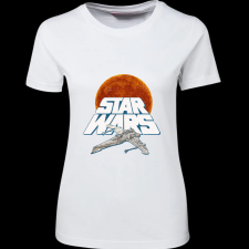 Createyou Star Wars X-Wing 3 - Női - Fehér - 2XL női póló