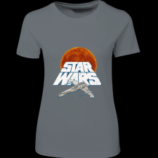 Createyou Star Wars X-Wing 3 - Női - Szürke - M női póló