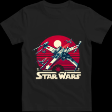 Createyou Star Wars X-Wing 4 - Férfi - Fekete - L