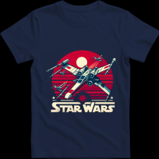 Createyou Star Wars X-Wing 4 - Férfi - Sötétkék - 2XL