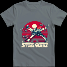 Createyou Star Wars X-Wing 4 - Férfi - Szürke - 2XL