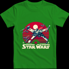 Createyou Star Wars X-Wing 4 - Férfi - Zöld - 2XL