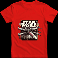 Createyou Star Wars X-Wing 5 - Férfi - Piros - S