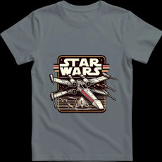 Createyou Star Wars X-Wing 5 - Férfi - Szürke - M