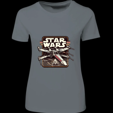 Createyou Star Wars X-Wing 5 - Női - Szürke - 2XL