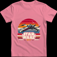 Createyou Star Wars X-Wing '77 - Gyermek - Pink - XS gyerek póló