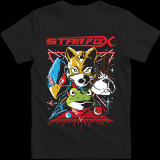 Createyou STARFOX - Gyermek - Fekete - XS