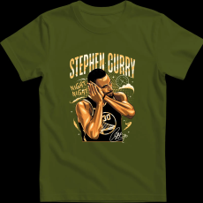 Createyou Stephen Curry - Férfi - Sötétzöld - S