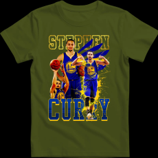 Createyou STEPHEN CURRY - Férfi - Sötétzöld - XL
