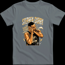Createyou Stephen Curry - Férfi - Szürke - S férfi póló