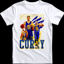 Createyou STEPHEN CURRY - Gyermek - Fehér - L gyerek póló