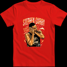 Createyou Stephen Curry - Gyermek - Piros - XL