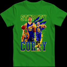 Createyou STEPHEN CURRY - Gyermek - Zöld - XL