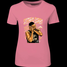 Createyou Stephen Curry - Női - Pink - S női póló