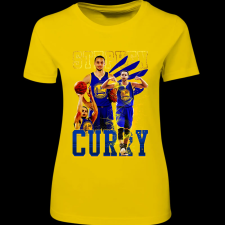 Createyou STEPHEN CURRY - Női - Sárga - XL női póló