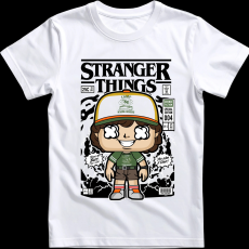 Createyou Stranger Things Dustin - Gyermek - Fehér - XS