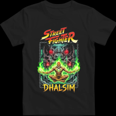 Createyou Street Fighter Dhalsim - Gyermek - Fekete - L