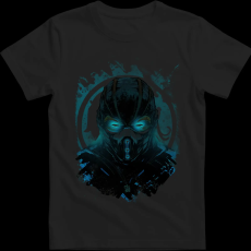 Createyou Sub Zero Mortal Kombat - Férfi - Fekete - XL