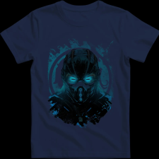 Createyou Sub Zero Mortal Kombat - Férfi - Sötétkék - XL férfi póló