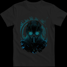 Createyou Sub Zero Mortal Kombat - Gyermek - Fekete - M gyerek póló