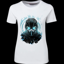 Createyou Sub Zero Mortal Kombat - Női - Fehér - S női póló
