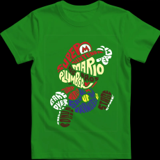 Createyou Super Mario - Férfi - Zöld - M