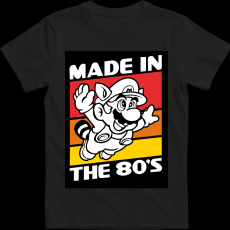 Createyou Super Mario Land - Férfi - Fekete - XL