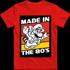 Createyou Super Mario Land - Férfi - Piros - 3XL