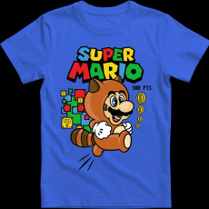 Createyou Super Mario mosómedve - Gyermek - Királykék - XS